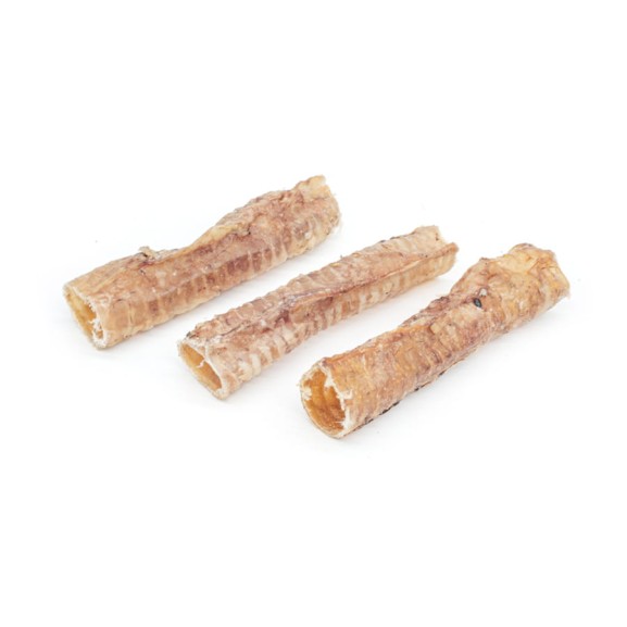 Tchawica wołowa naturalny suszony gryzak dla psa