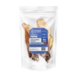 suszony gryzak dla psa ucho wołowe naturalne w opakowaniu doypack