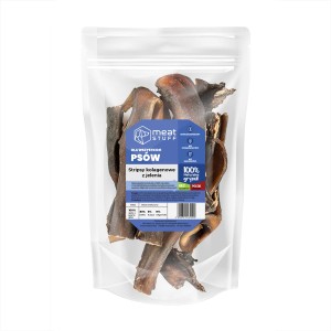 Stripsy kolagenowe z jelenia. Opakowanie 500 g.