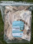 Ucho królicze z futrem. Opakowanie 1 kg