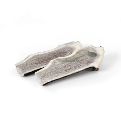 naturalny gryzak dla psa poroże jelenia 15 cm połówka