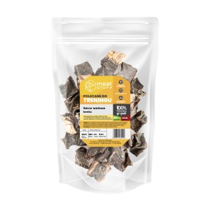 Treningówki z serc wołowych. Opakowanie 150 g